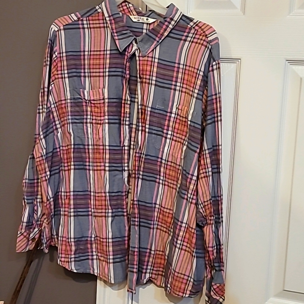 3x button down